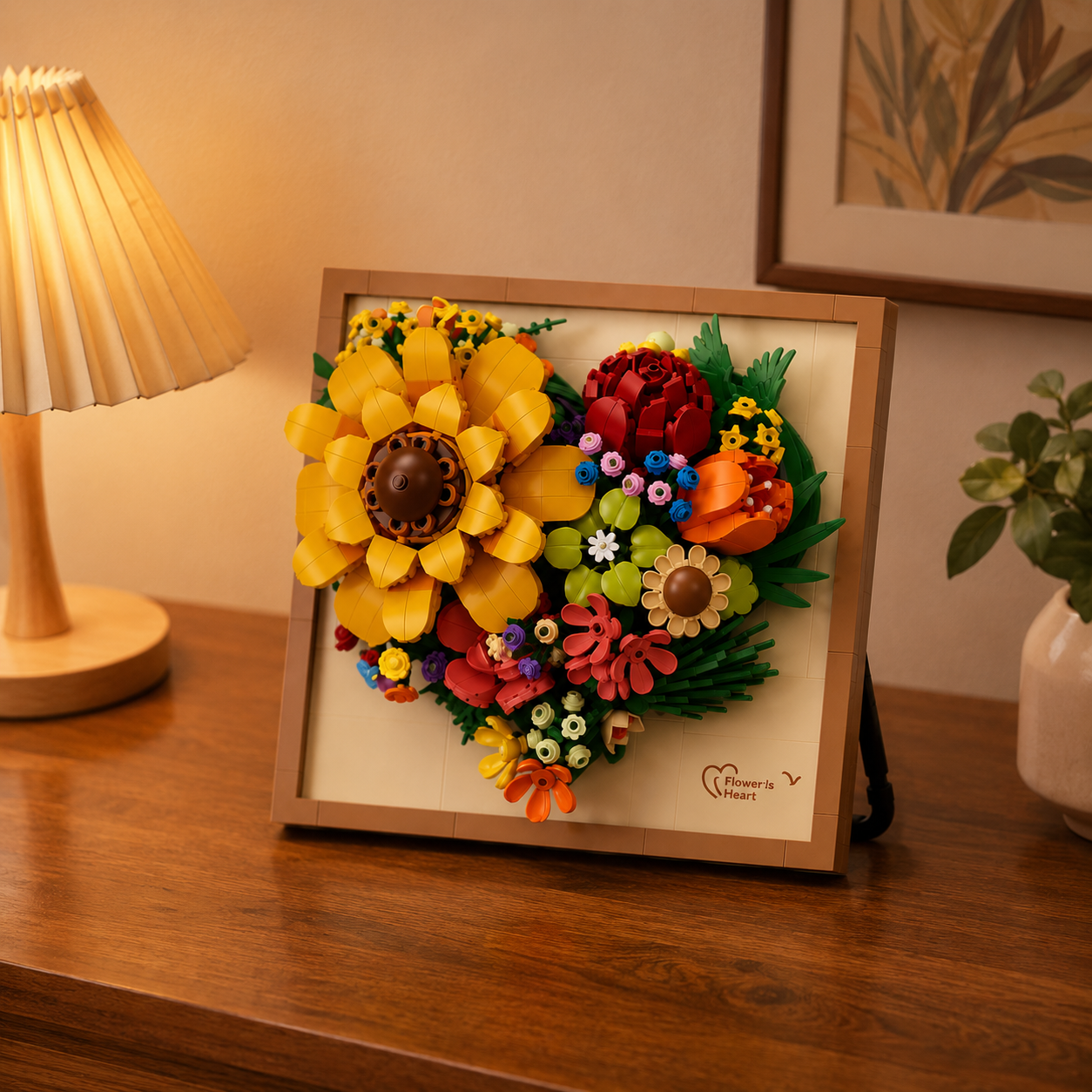 HouseBlox Signature – Blossom Heart – 781 Pieces