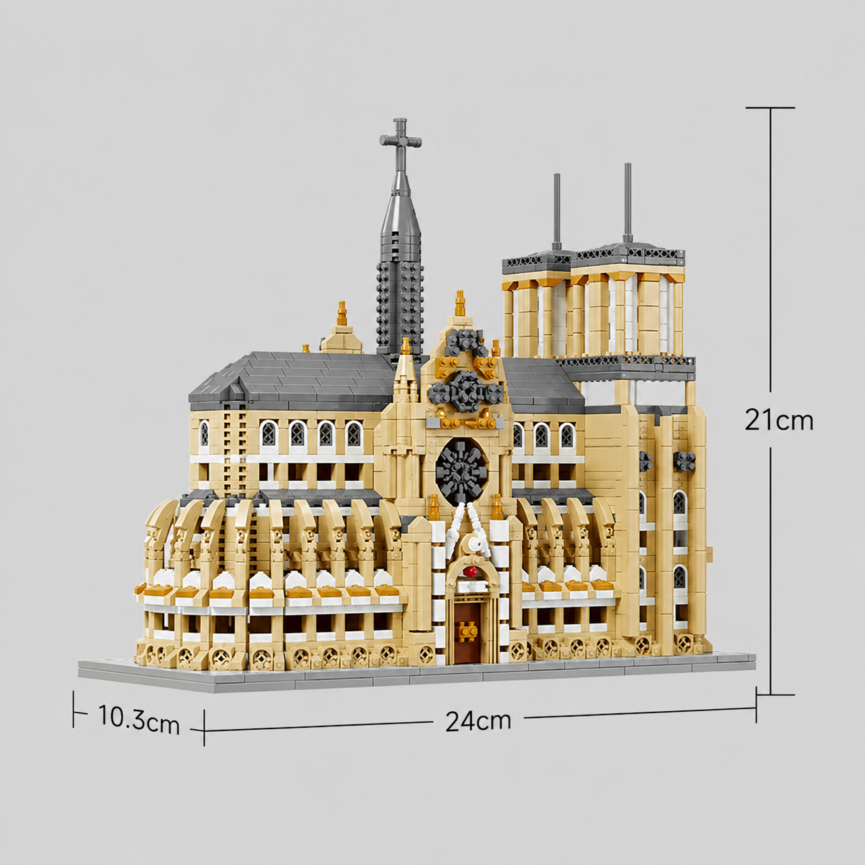 HouseBlox Signature – Notre-Dame de Paris – 2908 Pieces