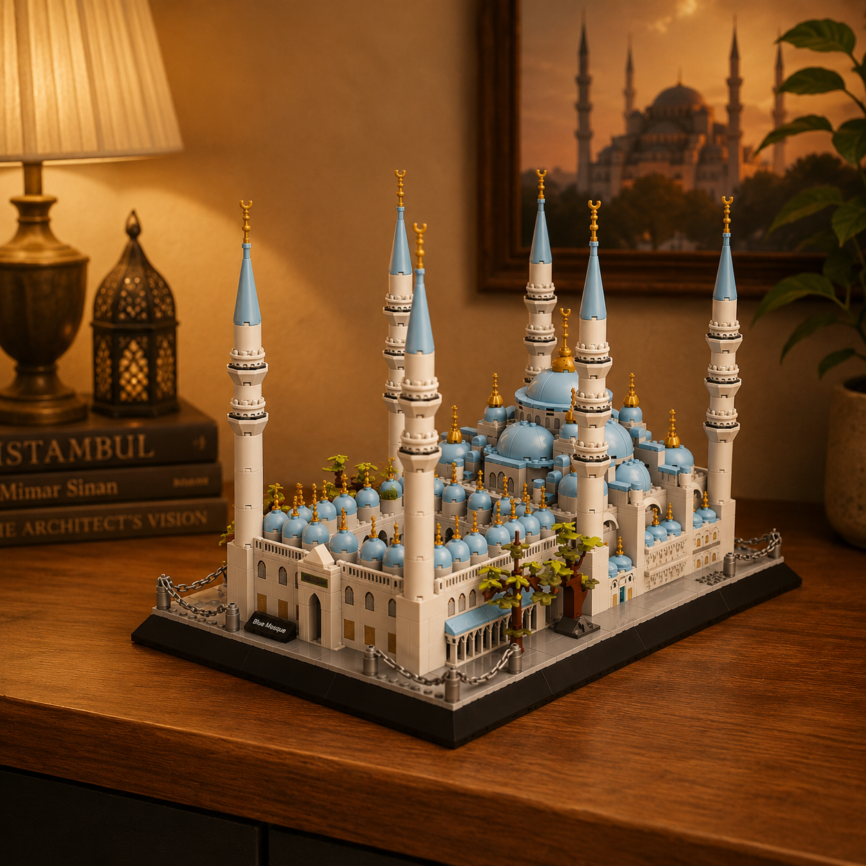 @ HouseBlox Signature – Blue Mosque – 1129 Pieces