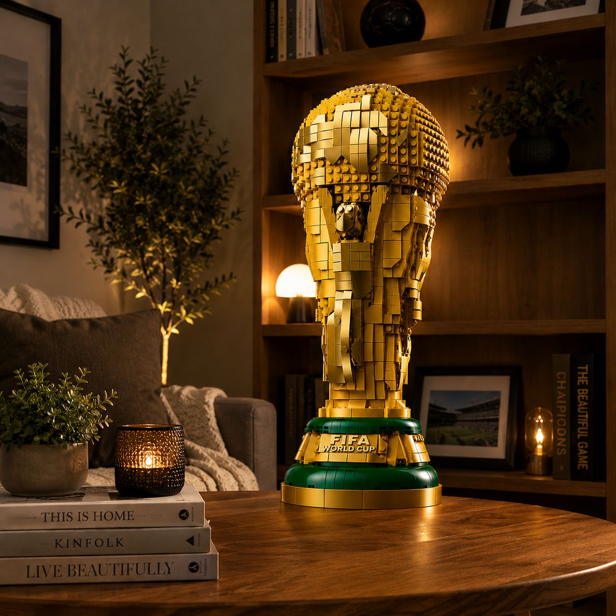 HouseBlox Signature – FIFA World Cup Trophy – 821 Pieces