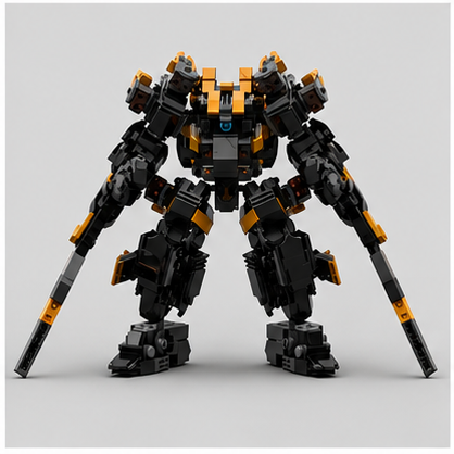 HouseBlox Signature – Dark Mech Warrior – 1980 Pieces