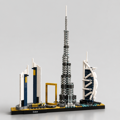 HouseBlox Signature – Dubai Skyline - 600+ Pieces