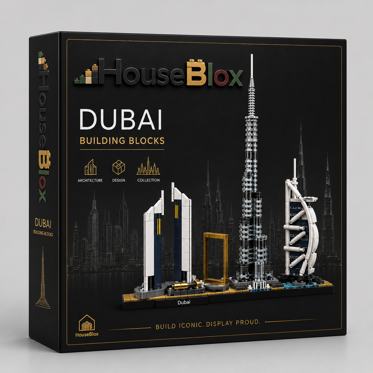 HouseBlox Signature – Dubai Skyline - 600+ Pieces