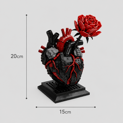 HouseBlox Signature – Anatomical Heart – 421 Pieces