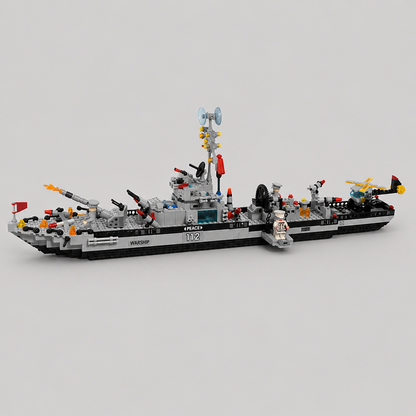 HouseBlox Signature – Warship – 1560 Pieces