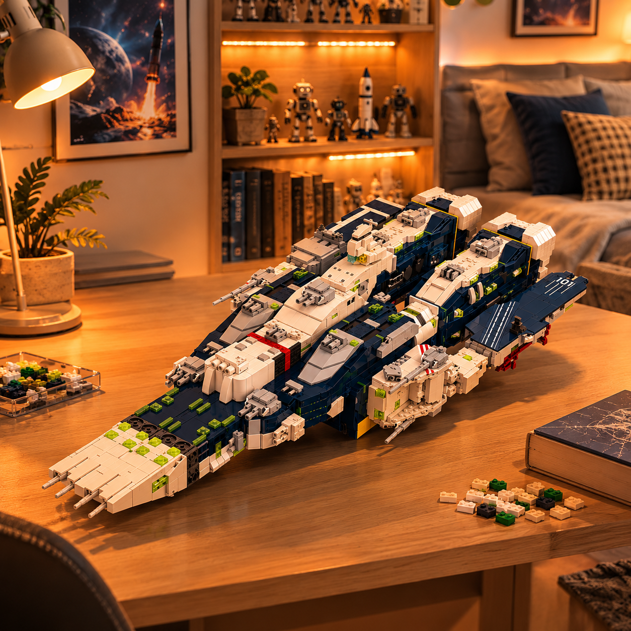 HouseBlox Signature – Raumkreuzer – 4682 Teile