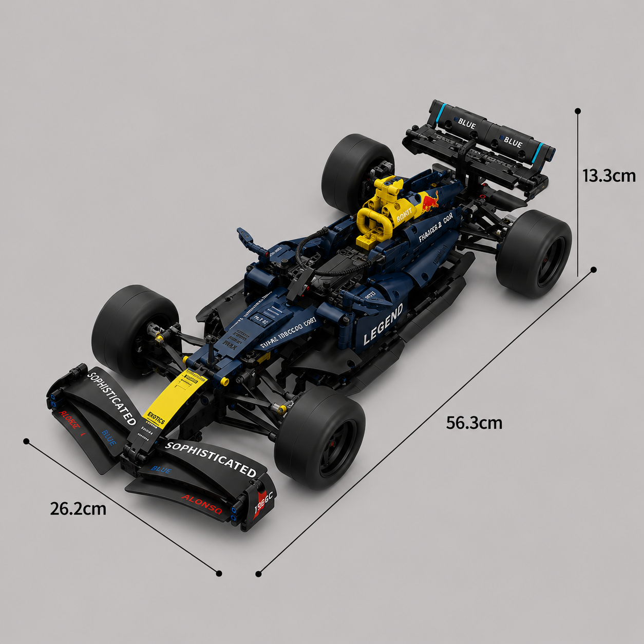 HouseBlox Signature – F1 Race Car – 1000 Pieces