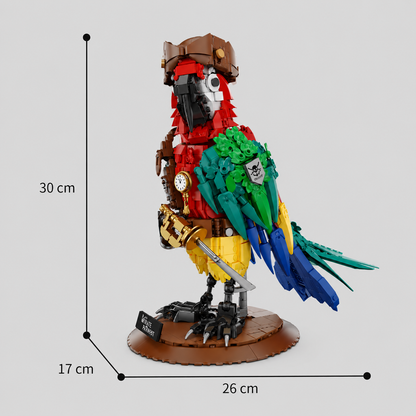 HouseBlox Signature – Pirate Parrot – 800 Pieces