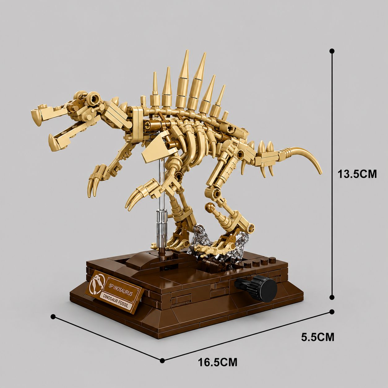 HouseBlox Signature – Spinosaurus Fossil Skeleton