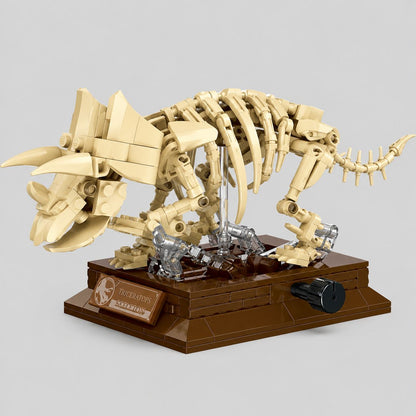 HouseBlox Signature – Triceratops Fossil Skeleton