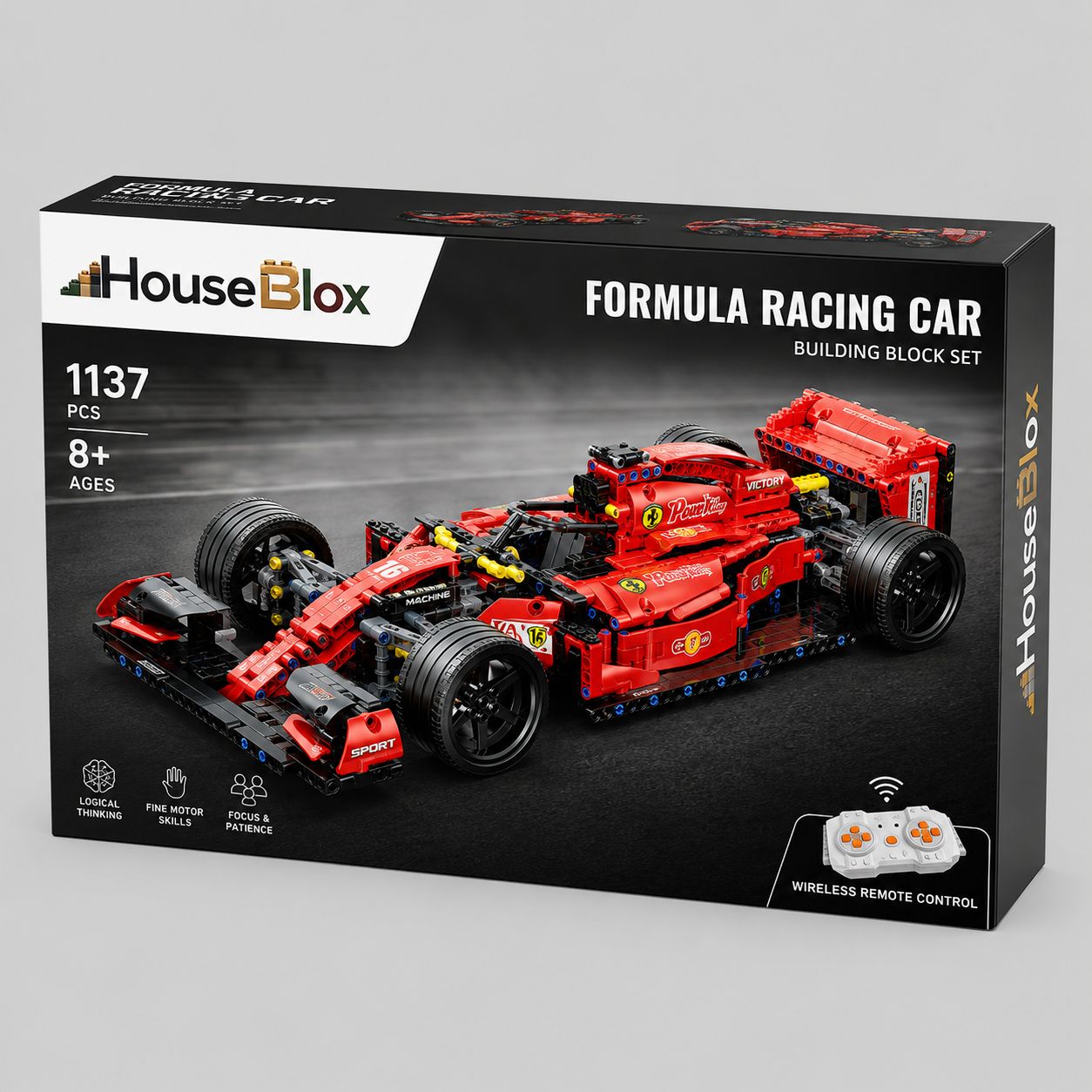 HouseBlox Signature – Racing Circuit – 1137 Pieces