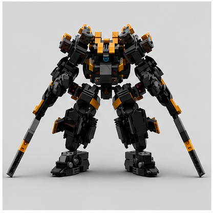 HouseBlox Signature – Dark Mech Warrior – 1980 Pieces